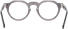 Round Transparent Grey Truman Single Vision Full Frame View #4