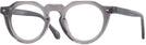 Round Transparent Grey Truman Progressive No-Lines View #1