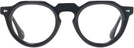 Round Black Truman Single Vision Full Frame View #2