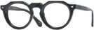 Round Black Truman Single Vision Full Frame View #1