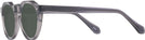 Round Transparent Grey Truman Progressive Reading Sunglasses View #3
