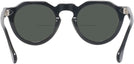 Round Black Truman Bifocal Reading Sunglasses View #4