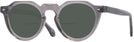 Round Transparent Grey Truman Bifocal Reading Sunglasses View #1