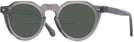 Round Transparent Grey Truman Bifocal Reading Sunglasses View #1