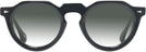 Round Black Truman w/ Gradient Progressive Reading Sunglasses View #2