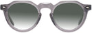 Round Transparent Grey Truman w/ Gradient Progressive Reading Sunglasses View #2
