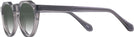 Round Transparent Grey Truman w/ Gradient Progressive Reading Sunglasses View #3