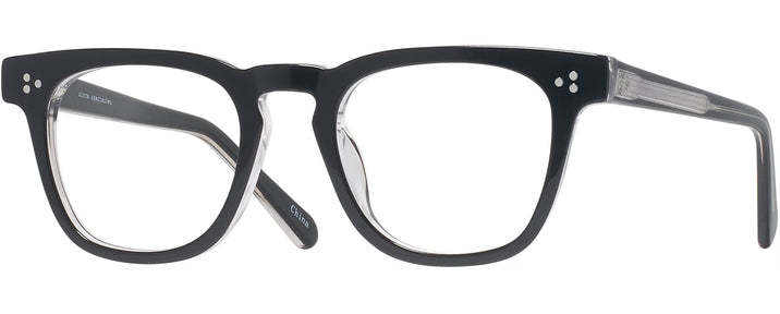 Square Black Wycliff Single Vision Full Frame View #1