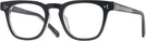 Square Black Wycliff Single Vision Full Frame View #1