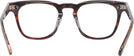 Square Tortoise Wycliff Single Vision Full Frame View #4