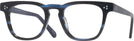 Square Blue Wycliff Single Vision Full Frame View #1