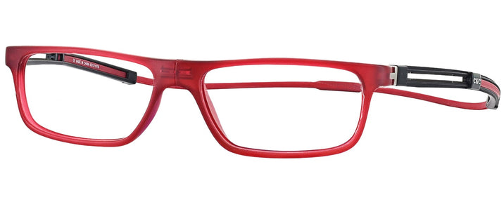 Rectangle Red CliC Tube Single Vision Full Frame View #1