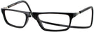 Rectangle Black CliC Executive Single Vision Full Frame View #1