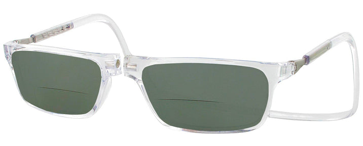 Rectangle Clear CliC Executive Bifocal Reading Sunglasses View #1