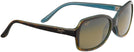 Rectangle Tortoise Blue / HCL Lens Maui Jim Cloud Break View #1