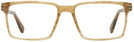 Rectangle Brown Canali CO307 Progressive No Line Bifocal View #2