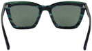 Cat Eye Emerald Coach 8203 Progressive Reading Sunglasses View #4