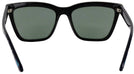 Square Black/blue Coach 8208 Progressive Reading Sunglasses View #4