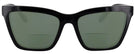 Square Black/blue Coach 8208 Bifocal Reading Sunglasses View #2