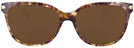 Square Confetti Light Brown Coach 8132 Progressive Reading Sunglasses View #2