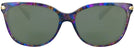 Square Confetti Purple Coach 8132 Progressive Reading Sunglasses View #2