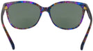 Square Confetti Purple Coach 8132 Progressive Reading Sunglasses View #4
