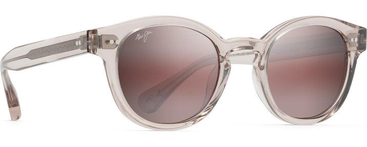Round Crystal W/ Pink/Maui Rose Lens Maui Jim Joy Ride 841 View #1