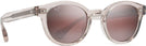 Round Crystal W/ Pink/Maui Rose Lens Maui Jim Joy Ride 841 View #1