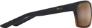Rectangle Dark Brown Stripe/HCL Lens Maui Jim Alenuihaha 839 View #3