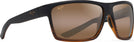 Rectangle Dark Brown Stripe/HCL Lens Maui Jim Alenuihaha 839 View #1