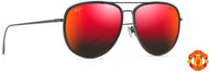Dark Gunmetal W/ Black/Hawaii Lava Lens #1