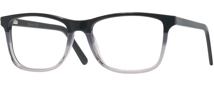 Square Black And Grey Fade Eagle Eye Single Vision Full Frame View #1