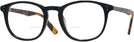 Square Black With Tortoise Liberty Bell Bifocal View #1