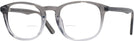 Square Crystal Grey Gradient Liberty Bell Bifocal View #1
