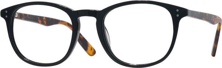 Square Black With Tortoise Liberty Bell Progressive No-Lines View #1