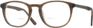 Round Crystal Brown Liberty Island Bifocal View #1