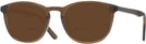 Round Crystal Brown Liberty Island Bifocal Reading Sunglasses View #1