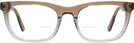 Rectangle Crystal Brown Gradient Pioneer Bifocal View #2