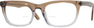Rectangle Crystal Brown Gradient Pioneer Bifocal View #1