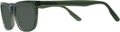 Rectangle Crystal Green Pioneer Progressive Reading Sunglasses View #3