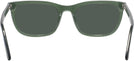 Rectangle Crystal Green Pioneer Progressive Reading Sunglasses View #4
