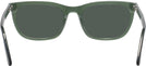 Rectangle Crystal Green Pioneer Progressive Reading Sunglasses View #4