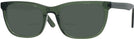 Rectangle Crystal Green Pioneer Bifocal Reading Sunglasses View #1