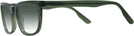 Rectangle Crystal Green Pioneer w/ Gradient Progressive Reading Sunglasses View #3