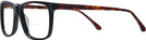 Square Black W/ Tortoise Temples Trail Blazer Bifocal View #3