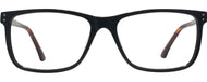 Black W/ Tortoise Temples #2