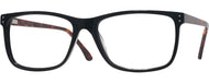 Black W/ Tortoise Temples #1
