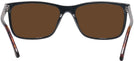 Square Black W/ Tortoise Temples Trail Blazer Progressive Reading Sunglasses View #4
