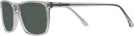 Square Crystal Grey Trail Blazer Progressive Reading Sunglasses View #3