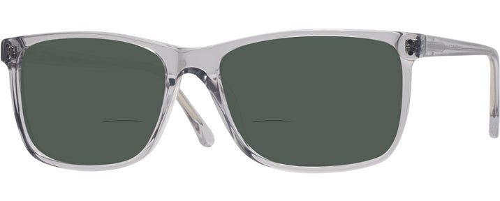 Square Crystal Grey Trail Blazer Bifocal Reading Sunglasses View #1